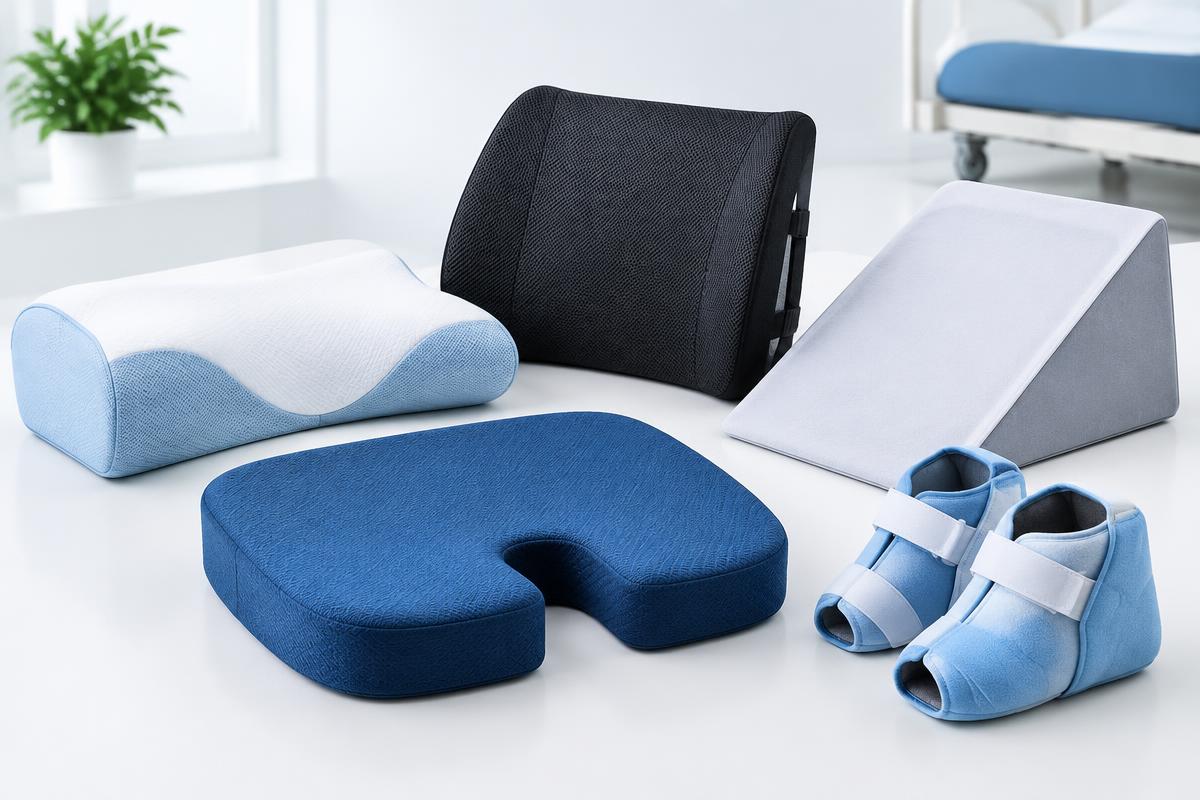Representative equipment for Pillows, Cushions & Positioning
